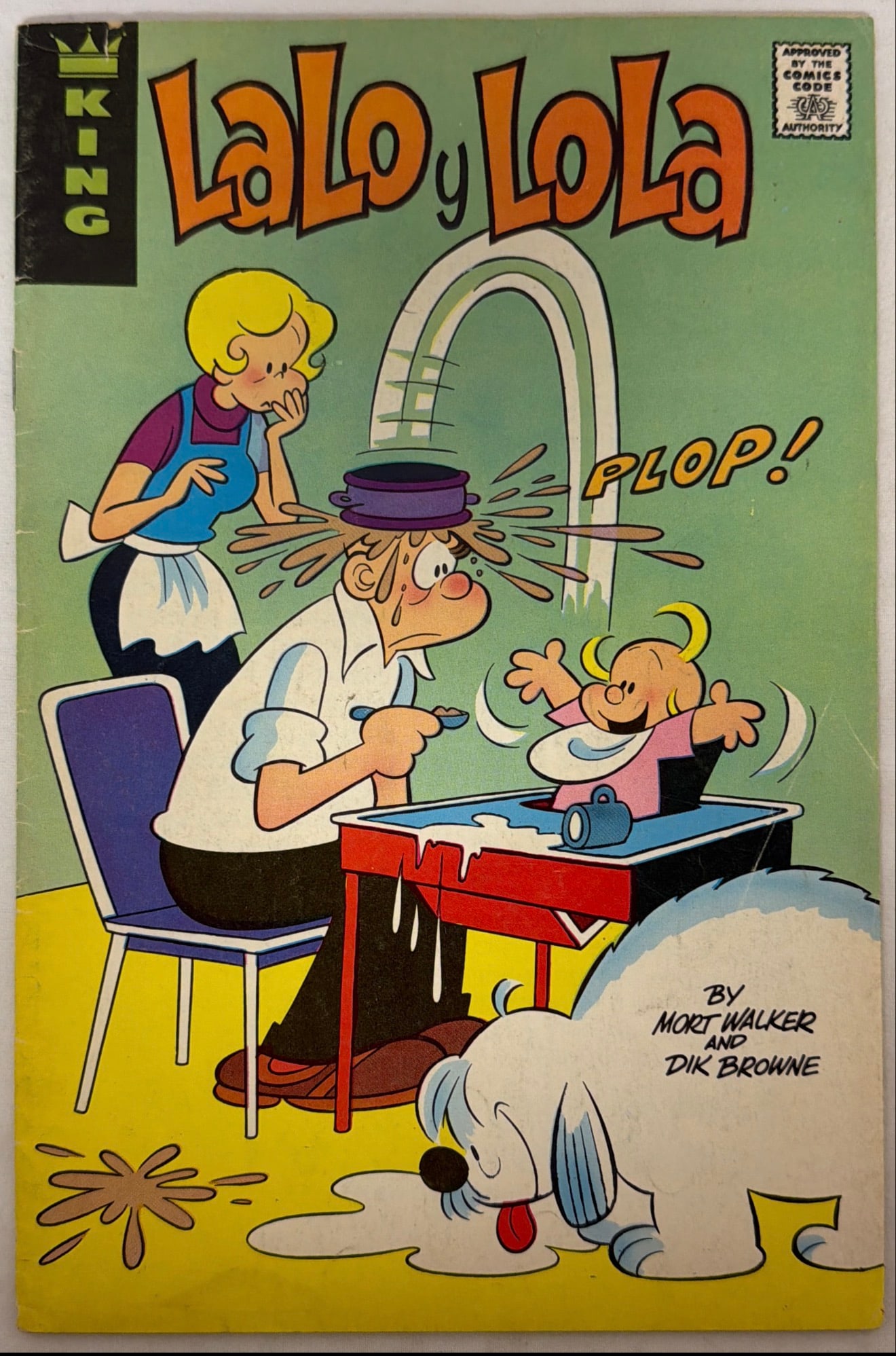 Lalo y Lola / Hi and Lois Spanish English Combo King Comic Book: 1974, please preview and see all photos for condition