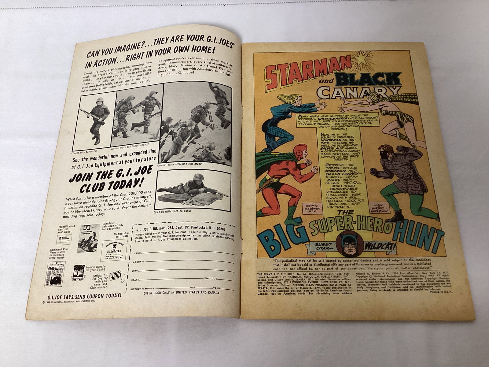 Brave and the Bold 62 DC Starman Black Canary Comic Book - 6