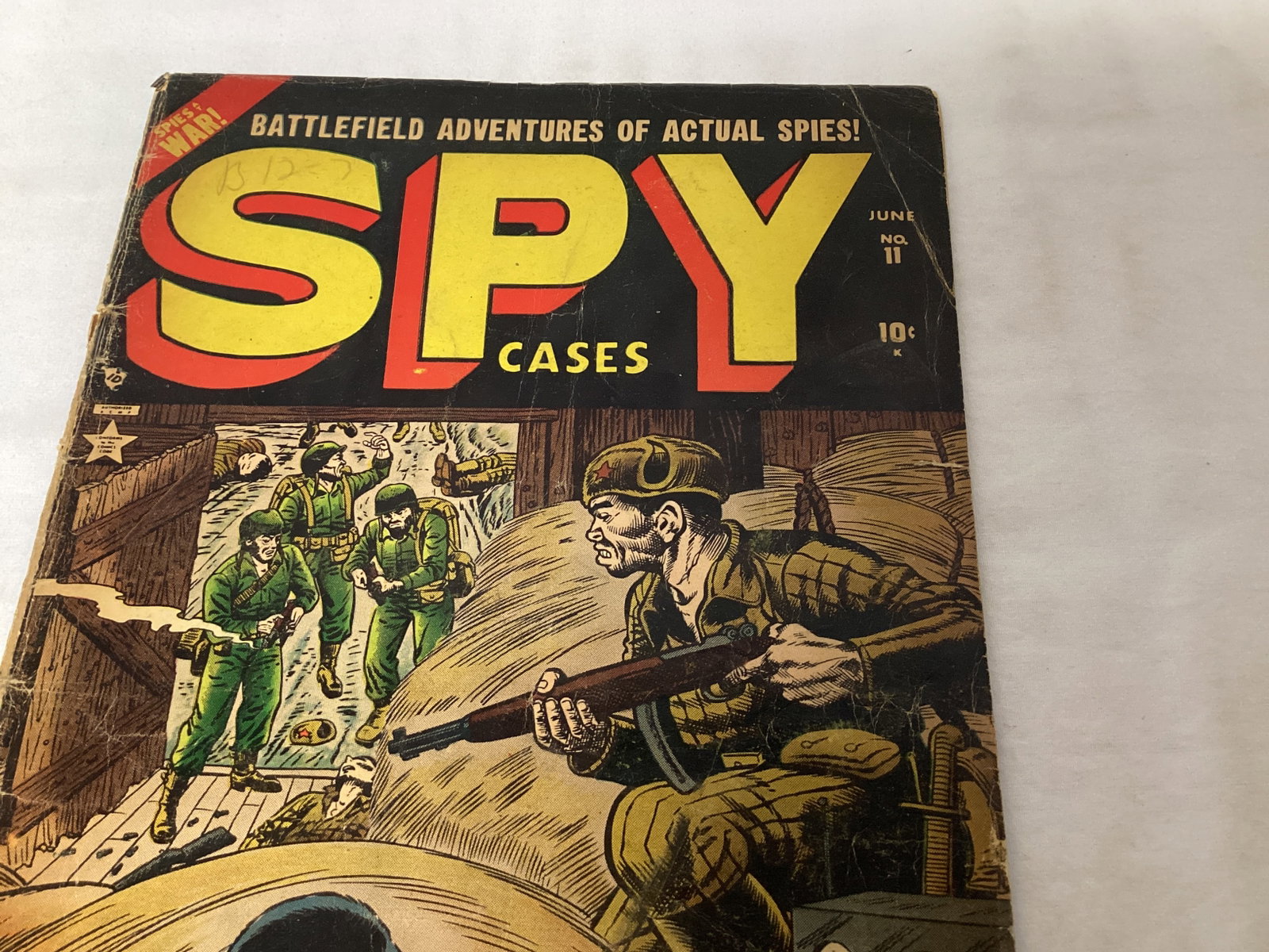 Spy Cases 11 Atlas Comic Book - 3