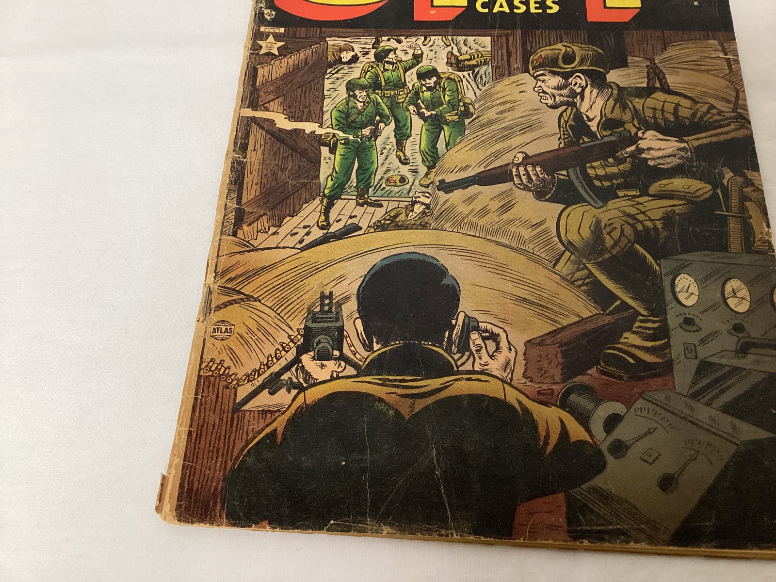 Spy Cases 11 Atlas Comic Book - 4