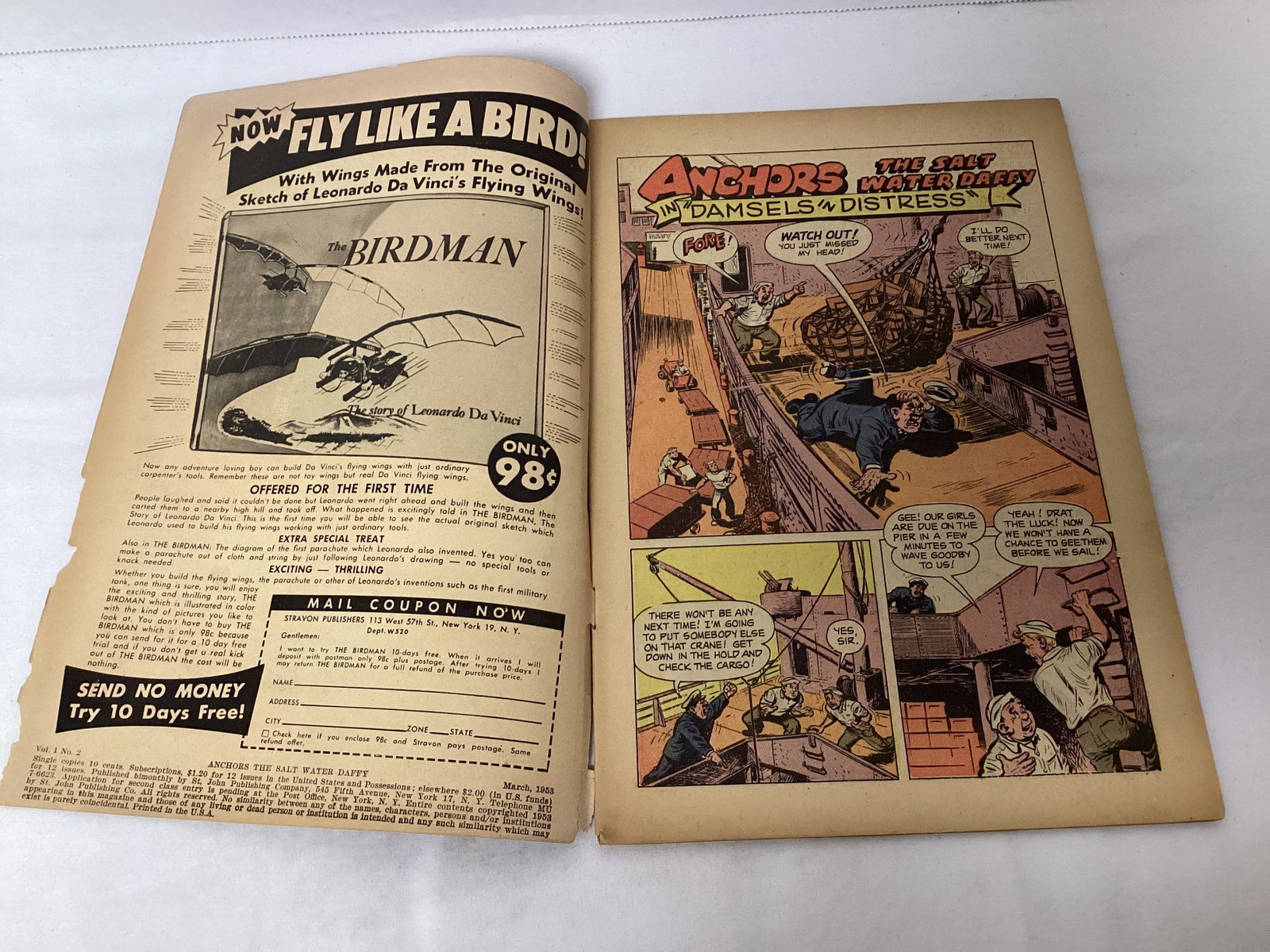Anchors the Salt Water Daffy 2 St. Johns Comic Book - 6