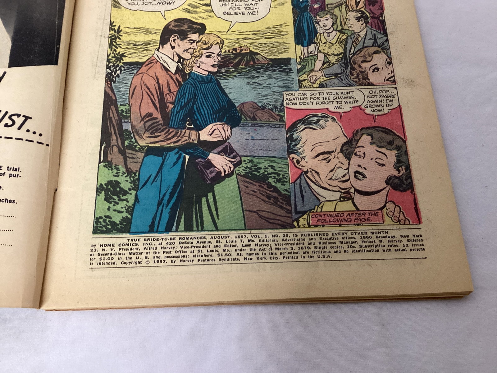 True Bride-To-Be Romances 25 Comic Book - 7