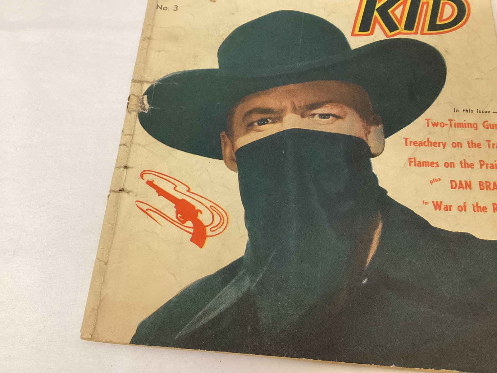 Durango Kid 3 Magazine Enterprises Comic Book - 4