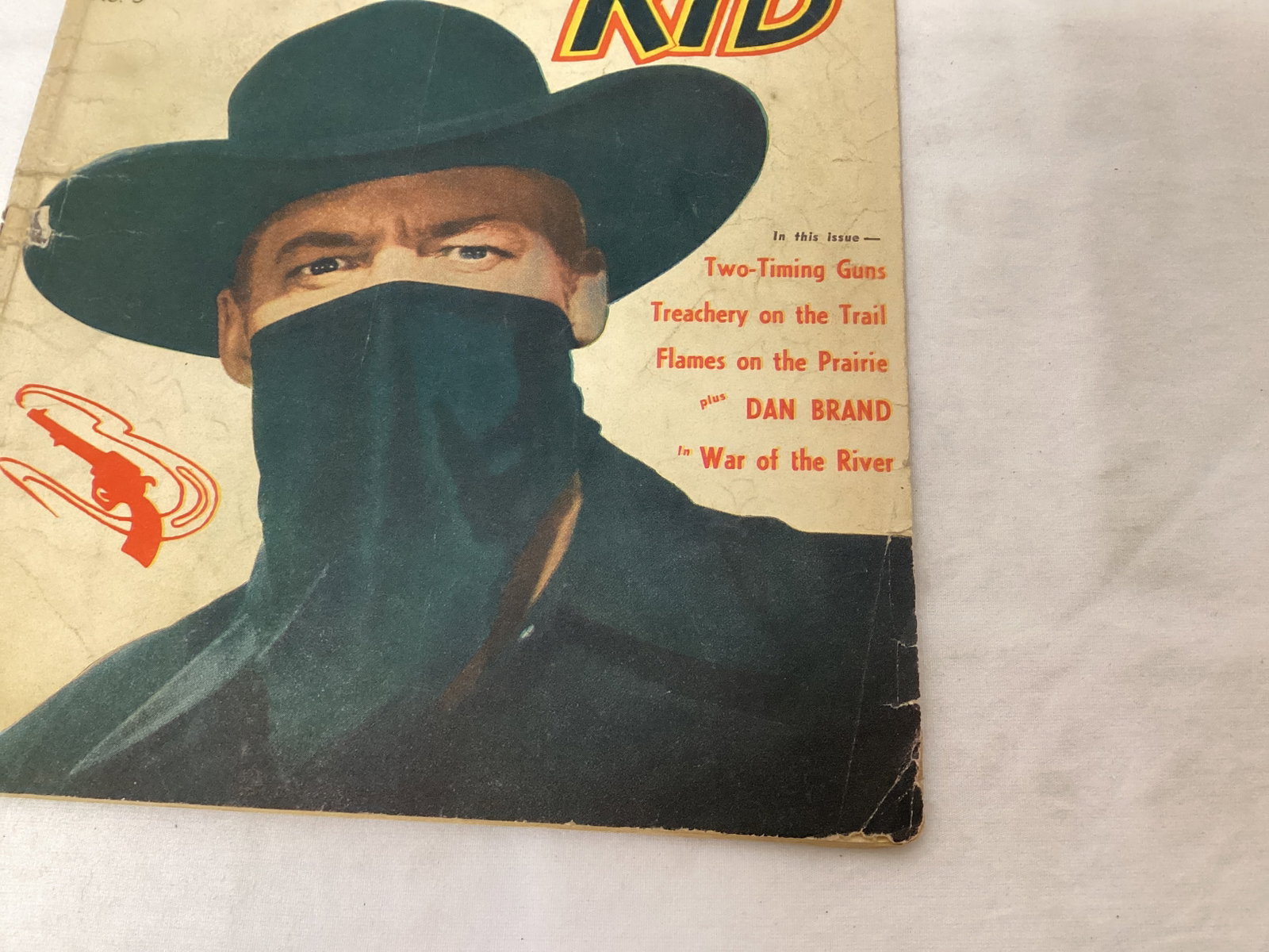 Durango Kid 3 Magazine Enterprises Comic Book - 5