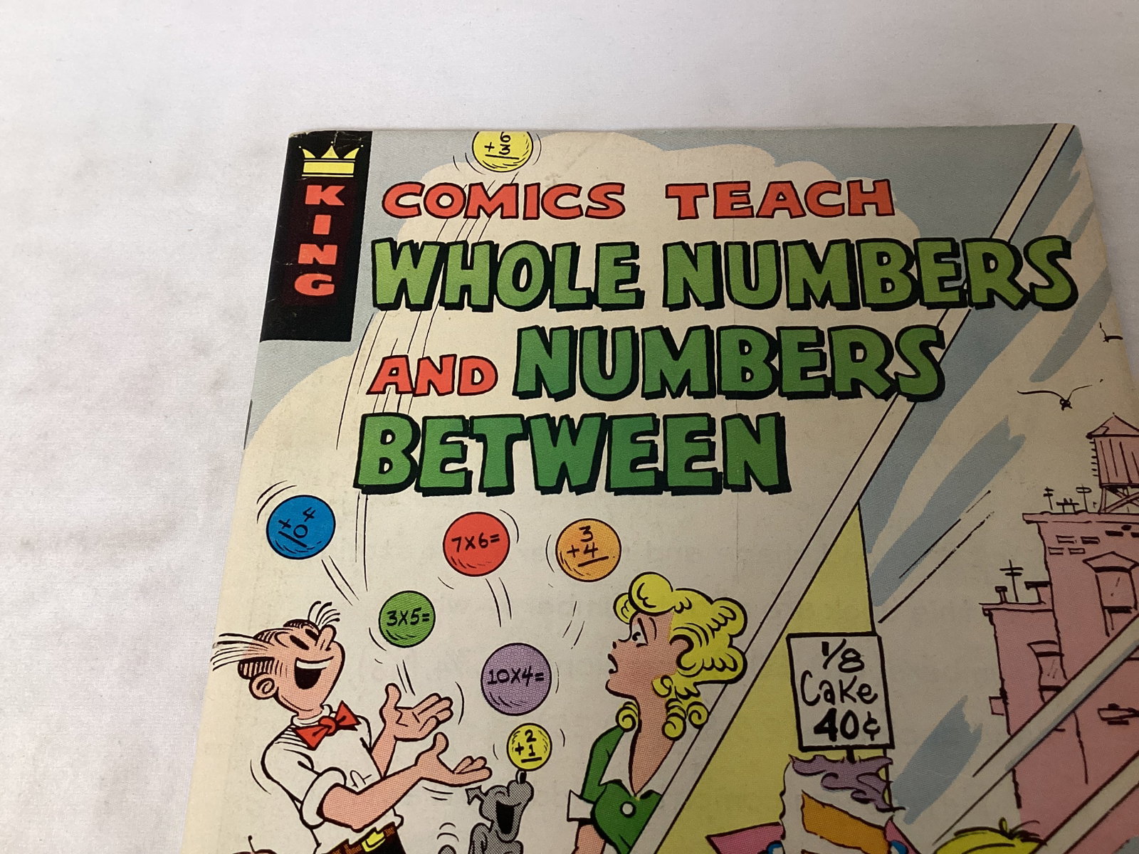 King Comics Teach Whole Numbers and Numbers Between Comic Book - 2