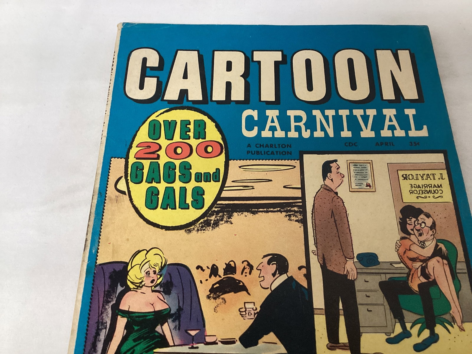 Cartoon Carnival 21 Charlton Comic Book - 2