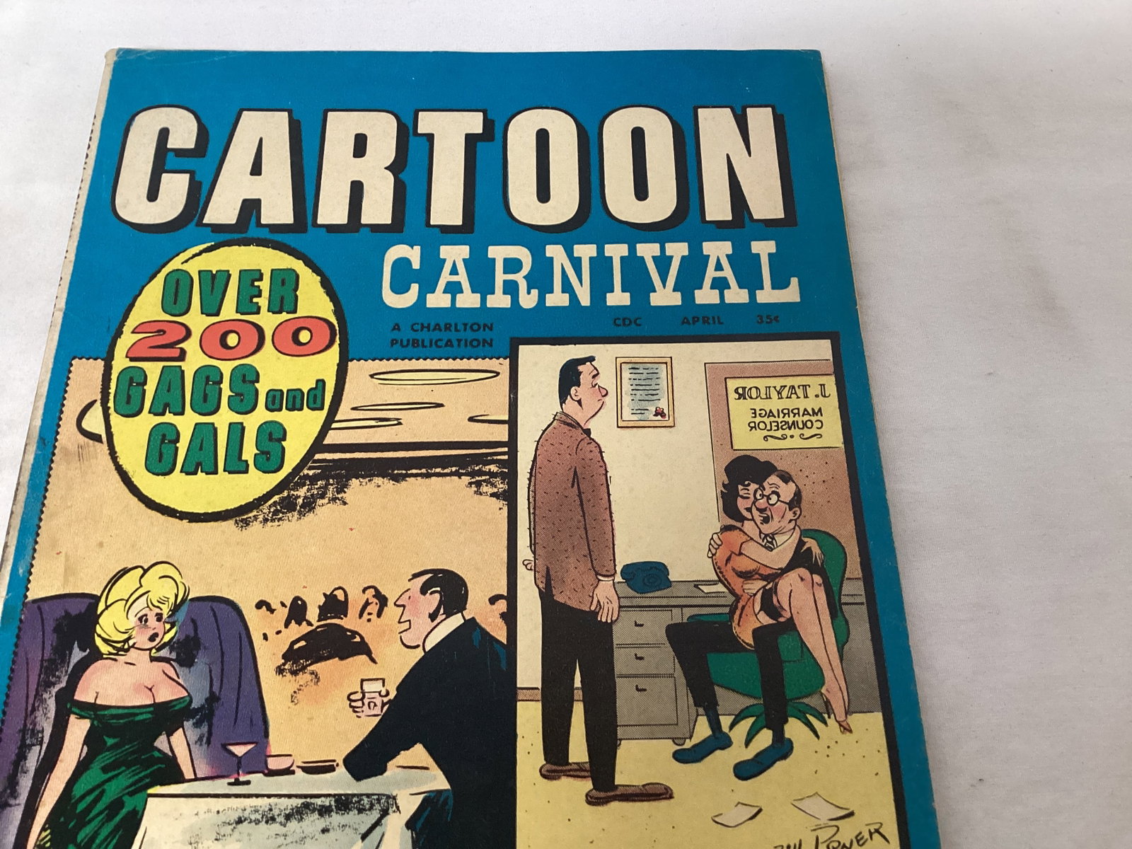 Cartoon Carnival 21 Charlton Comic Book - 3