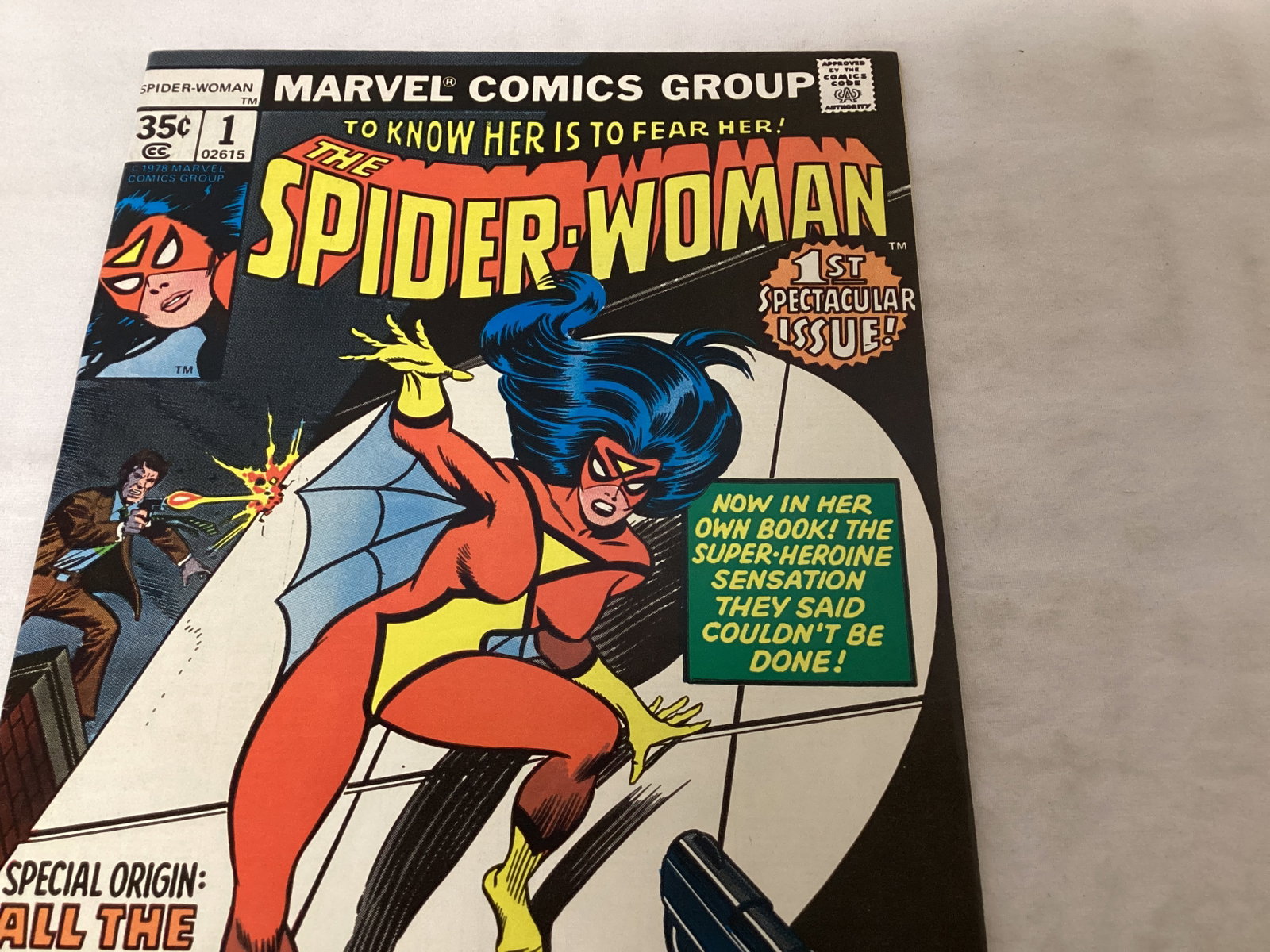 Spider-Woman 1 Marvel Comic Book - 3