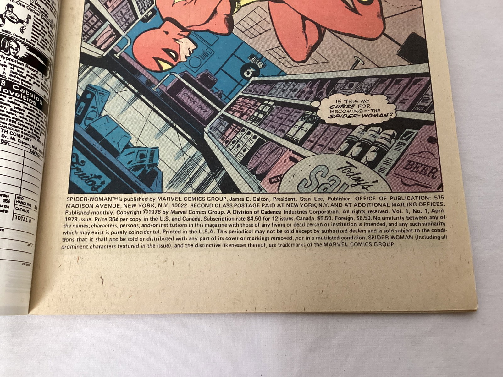 Spider-Woman 1 Marvel Comic Book - 7