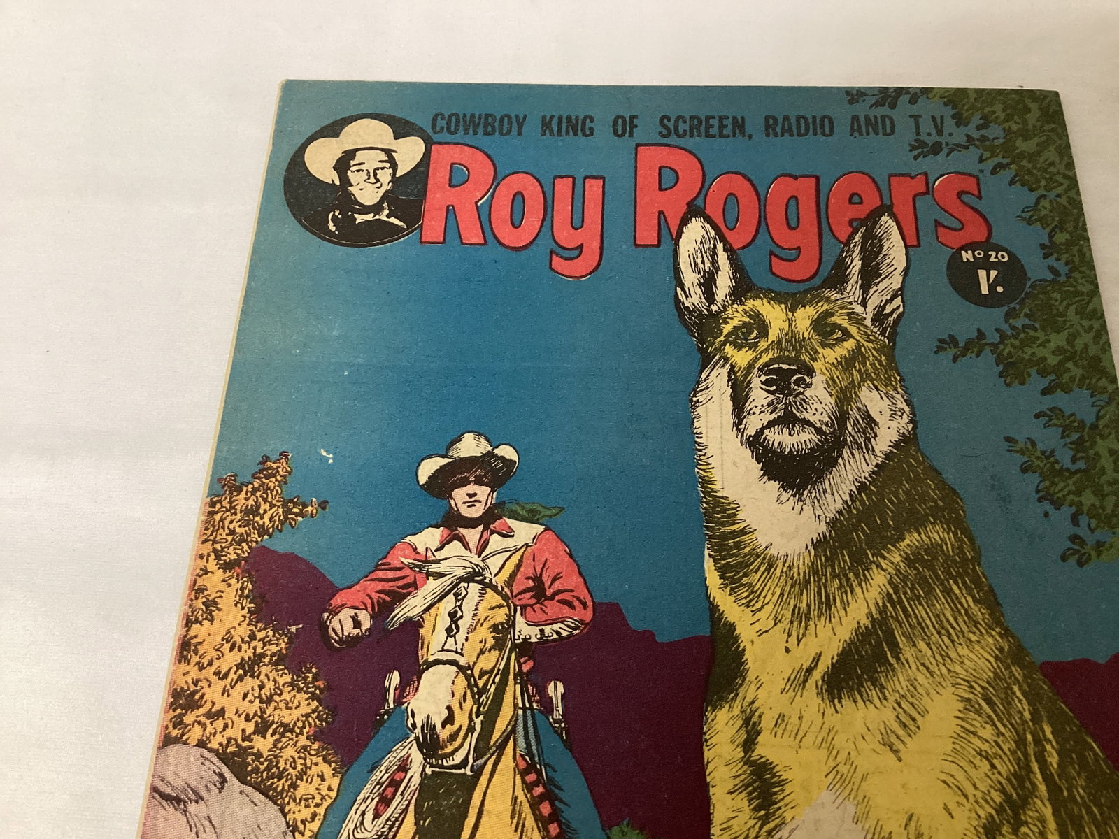 Roy Rogers 20 Australian Comic Book - 2
