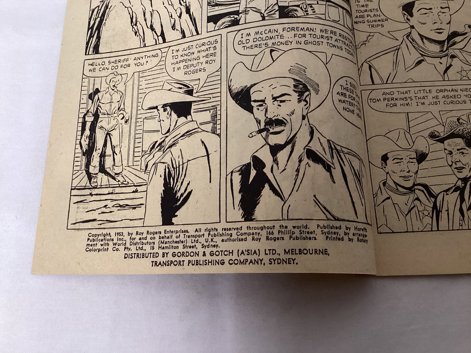 Roy Rogers 20 Australian Comic Book - 7