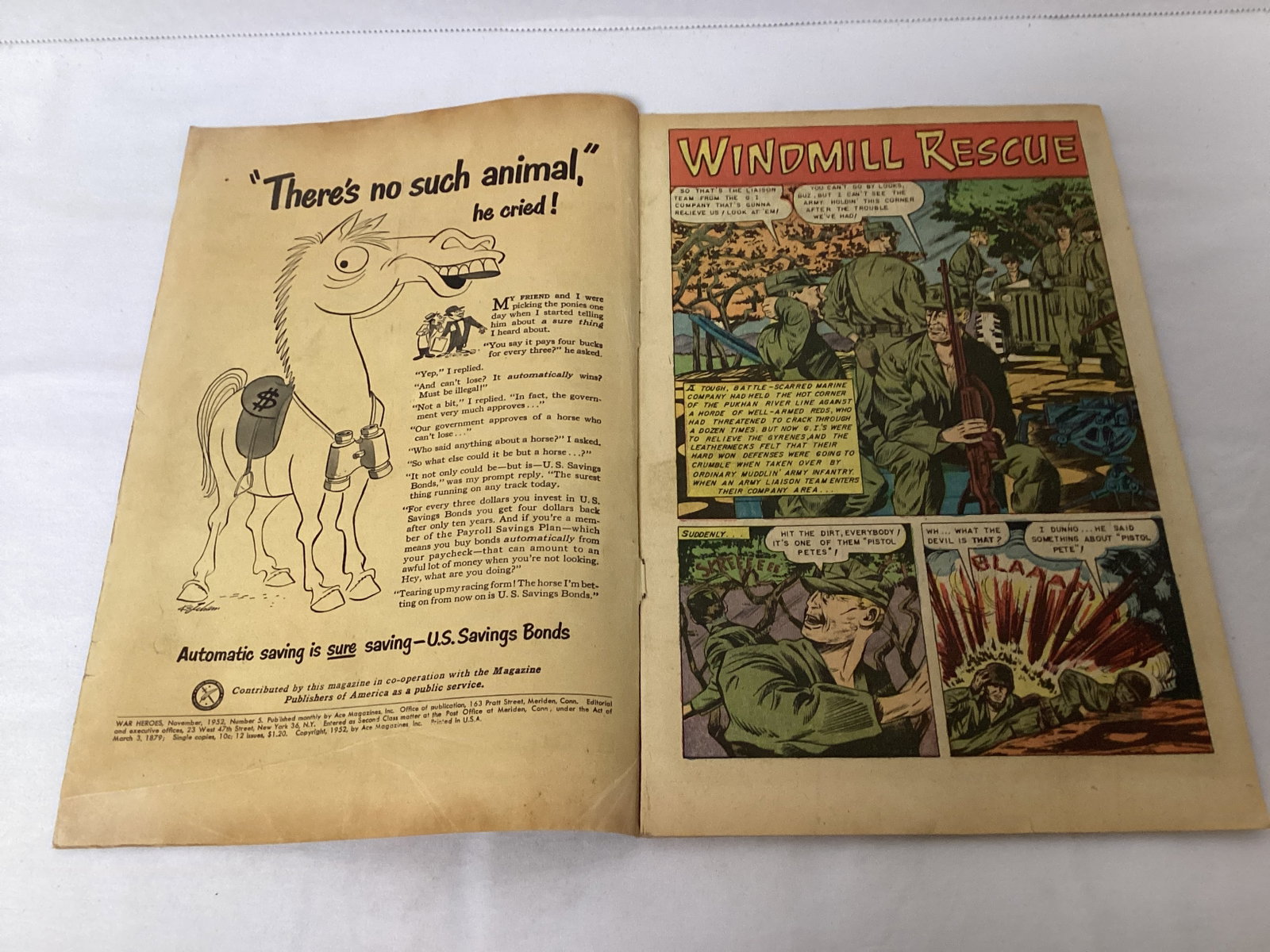 War Heroes 5 Ace Comic Book - 6