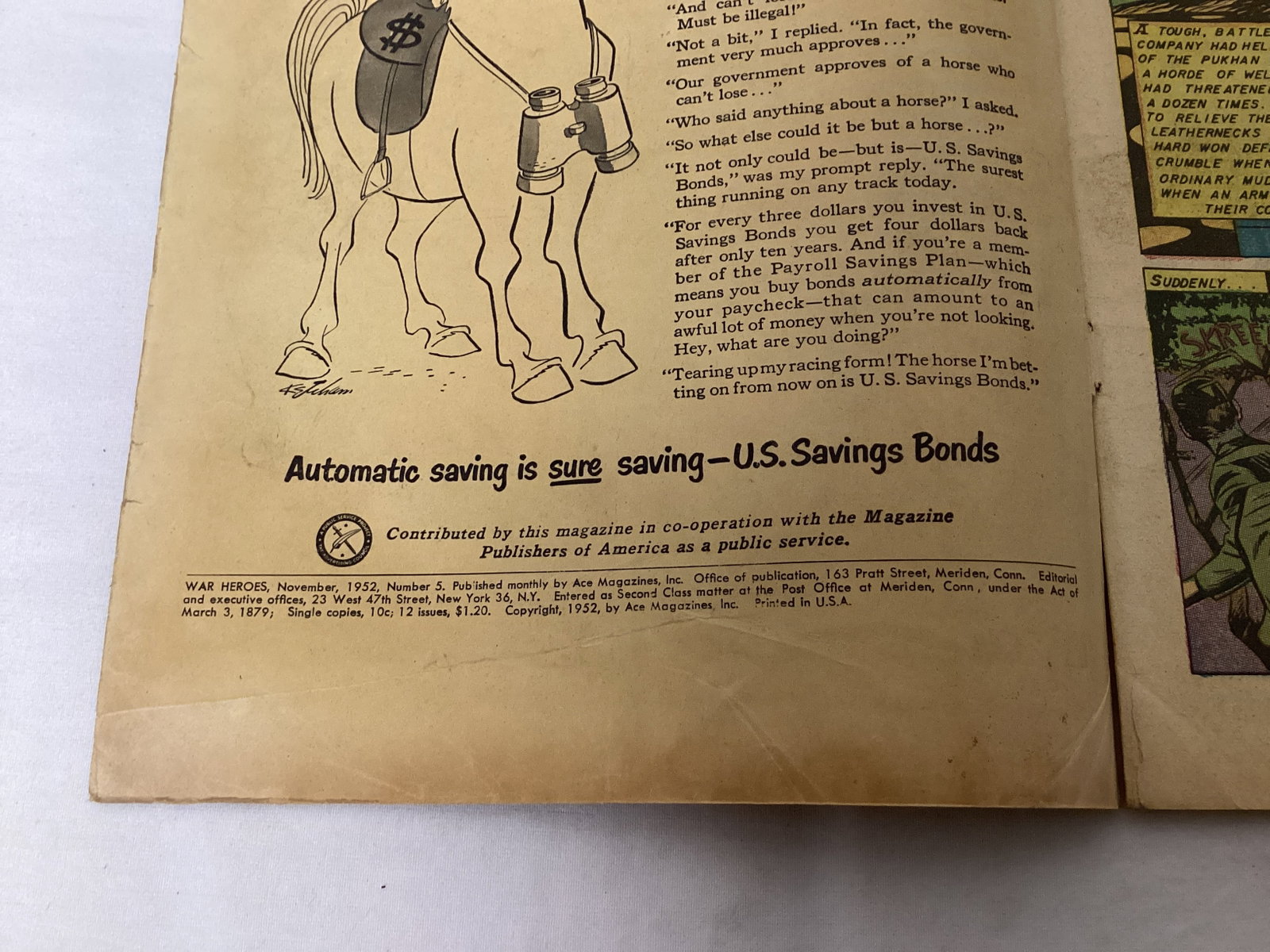 War Heroes 5 Ace Comic Book - 7