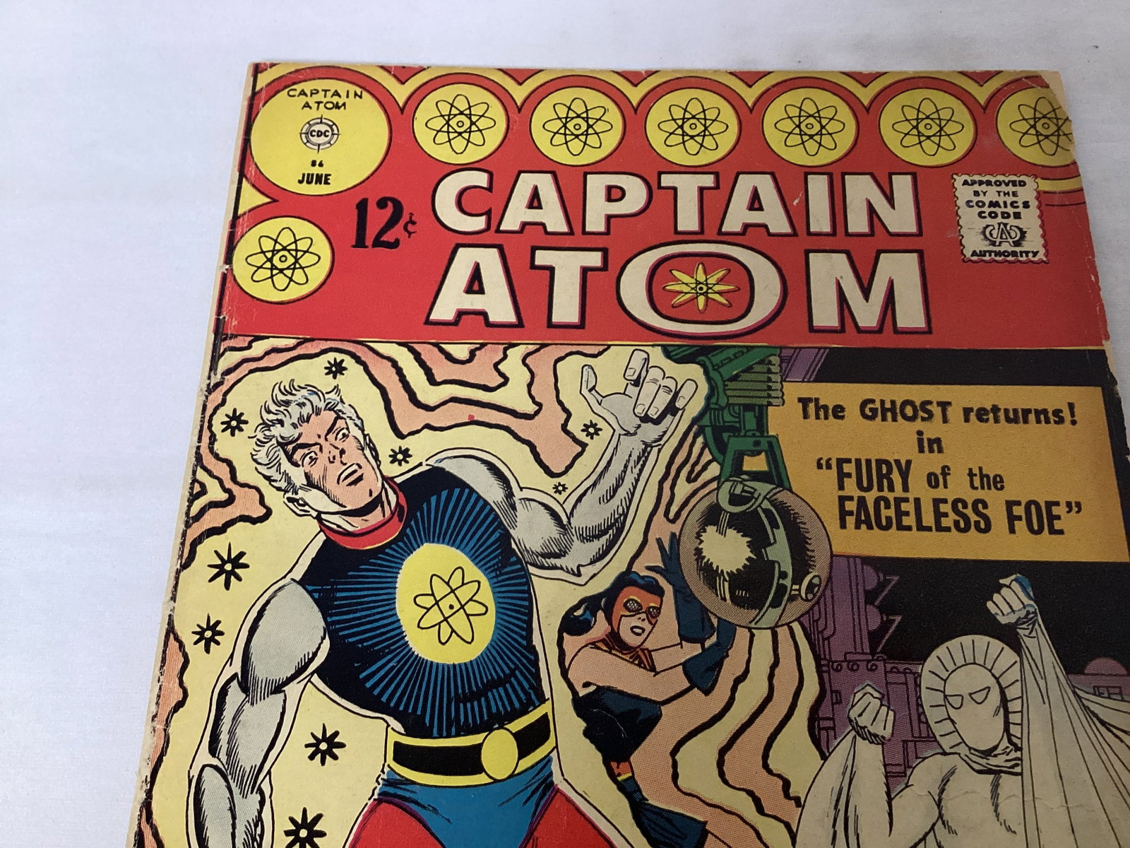 Captain Atom 86 Charlton Comic Book - 2