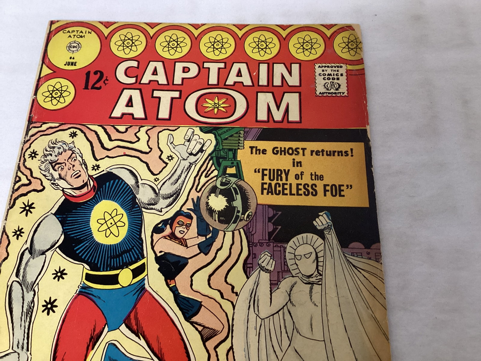 Captain Atom 86 Charlton Comic Book - 3