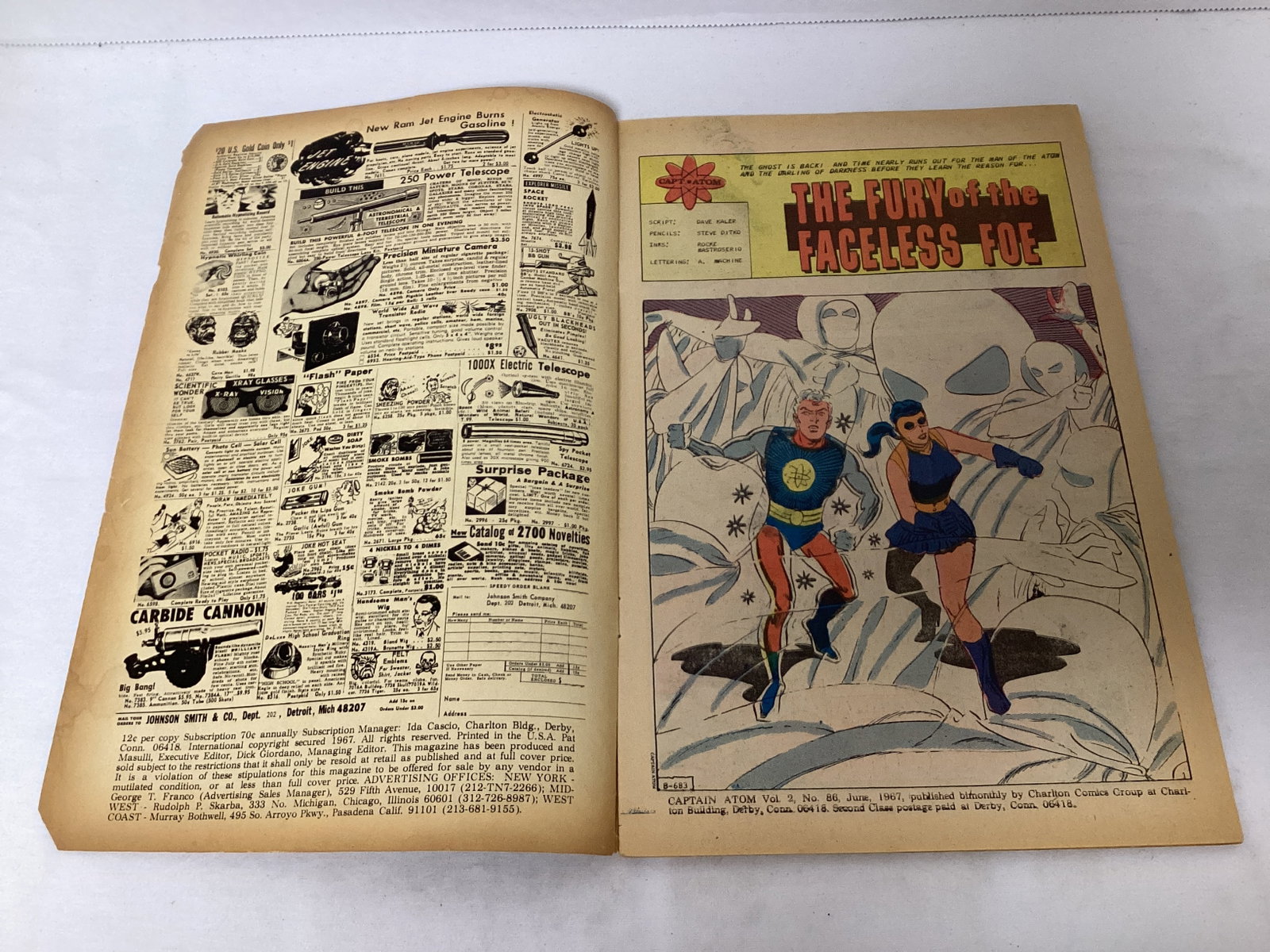 Captain Atom 86 Charlton Comic Book - 6