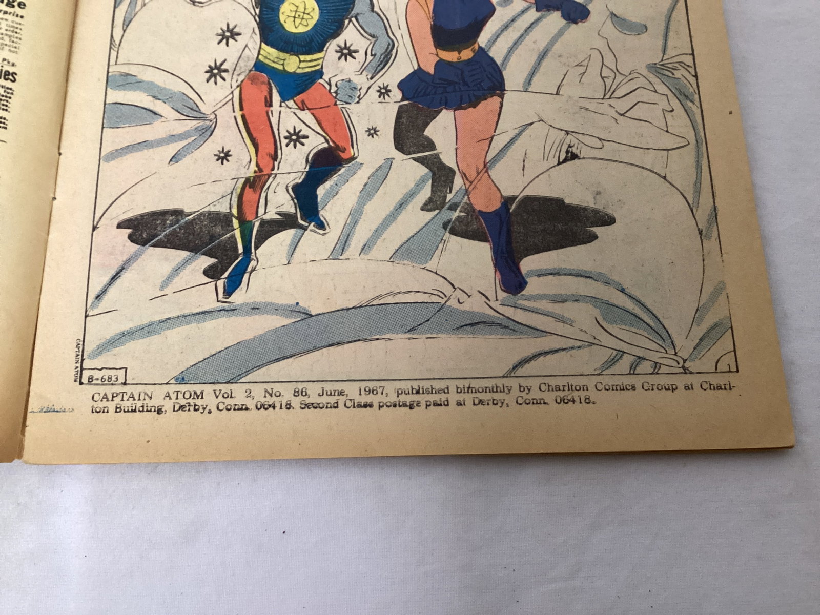 Captain Atom 86 Charlton Comic Book - 7