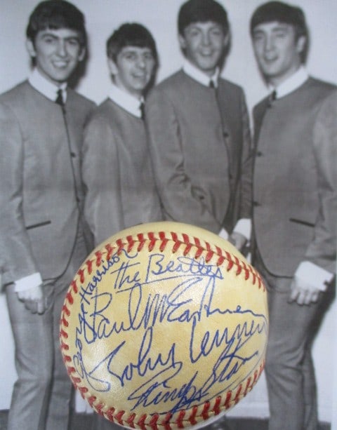 The Beatles Signed Official American League William Harridge Baseball (1 of 3)