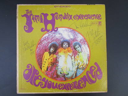 Jimi Hendrix Signed Are You Experienced Album Cover with Certificate of Authenticity: "Enjoy FREE shipping on all items in this auction!"Jimi Hendrix Signed Are You Experienced Album Cover with Certificate of Authenticity.Featured here is a stunning and incredibly rare Are You Experien