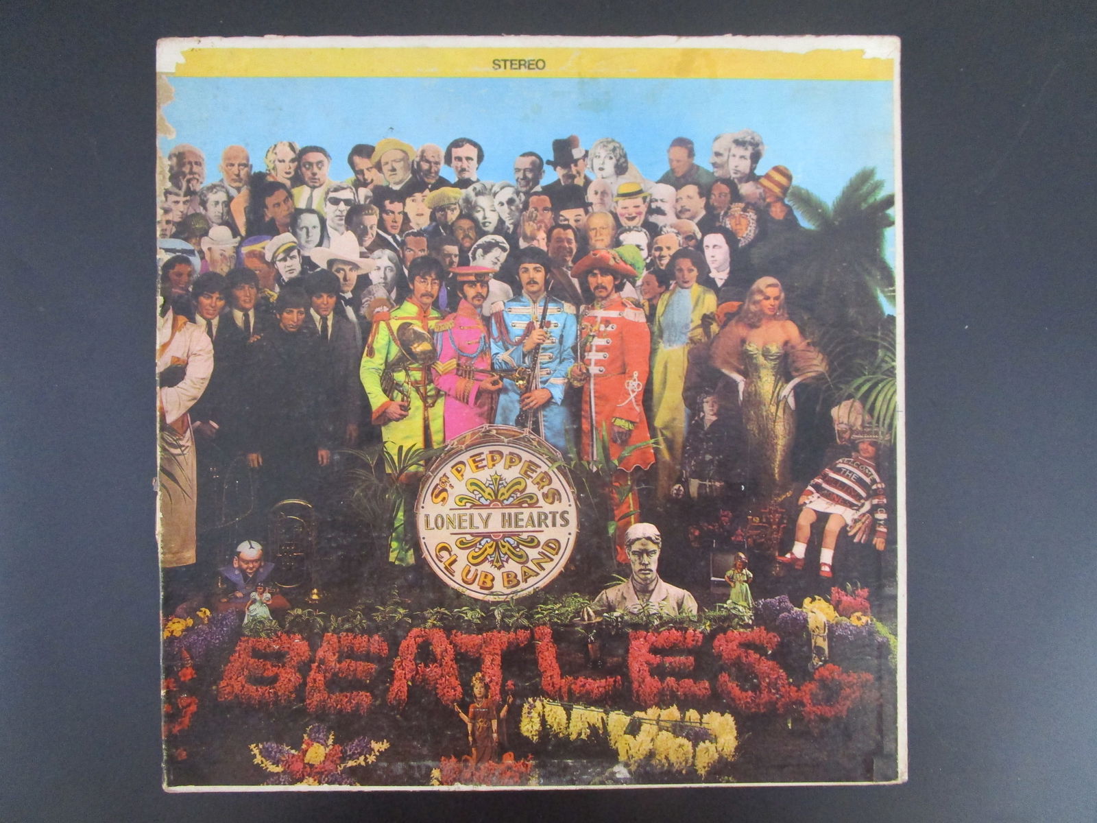 The Beatles Signed Sgt. Pepper’s Lonely Hearts Club Band Album Cover with Certificate (1 of 3)