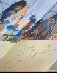 Jimi Hendrix Signed Cut Signature Inscribed “Love” with Certificate of Authenticity: Jimi Hendrix Signed Cut Signature Inscribed “Love” with Certificate of Authenticity.Presented is a rare and highly desirable cut signature of Jimi Hendrix, the legendary guitarist and cultural