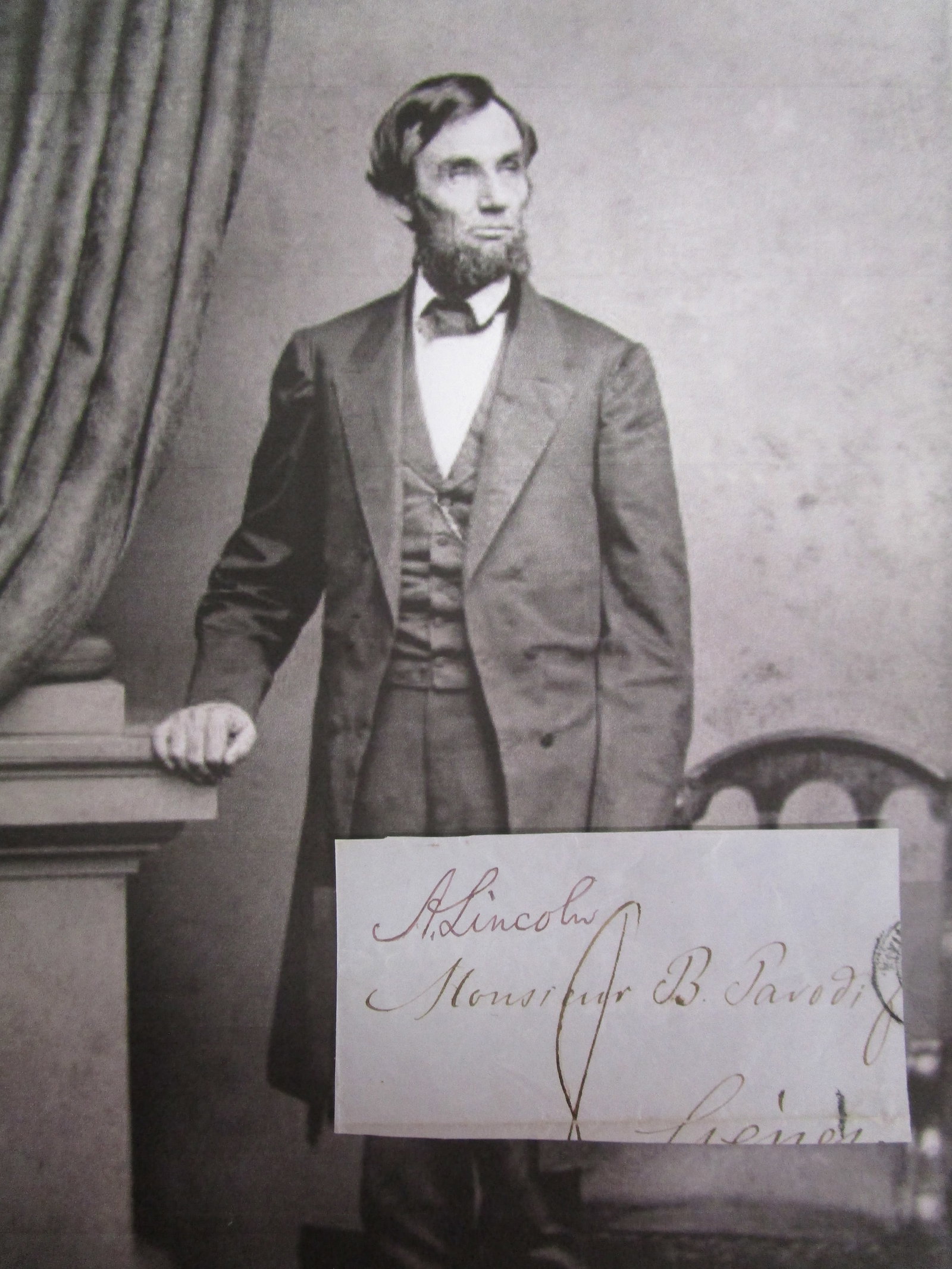 Abraham Lincoln Signed Partial Cut Document Signature with Certificate (1 of 1)