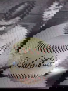 Babe Ruth Signed Official American League Baseball: "Enjoy FREE shipping on all items in this auction!"Babe Ruth Signed Official American League Baseball, William Harridge President, with COA.A premier piece of baseball history—an Official American L