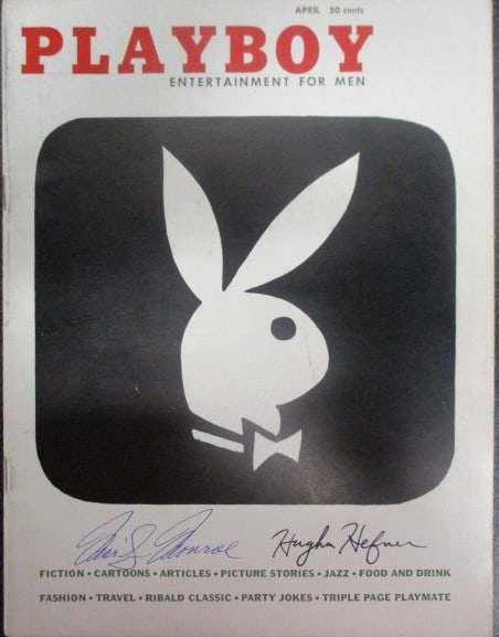 Marilyn Monroe and Hugh Hefner – Signed Playboy Magazine with Certificate of Authenticity (1 of 3)