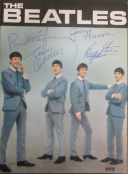 The Beatles Signed PYX Publication Dated 1964 with Certificate (1 of 5)