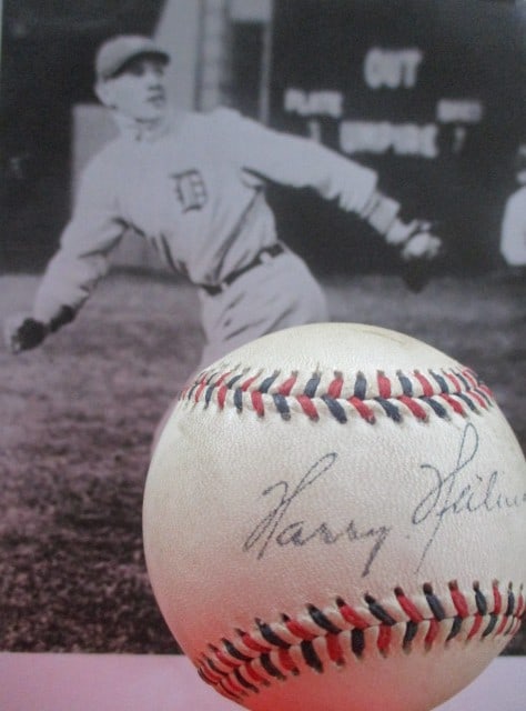 Harry Heilmann Signed Official League Baseball with Certificate of Authenticity (1 of 3)