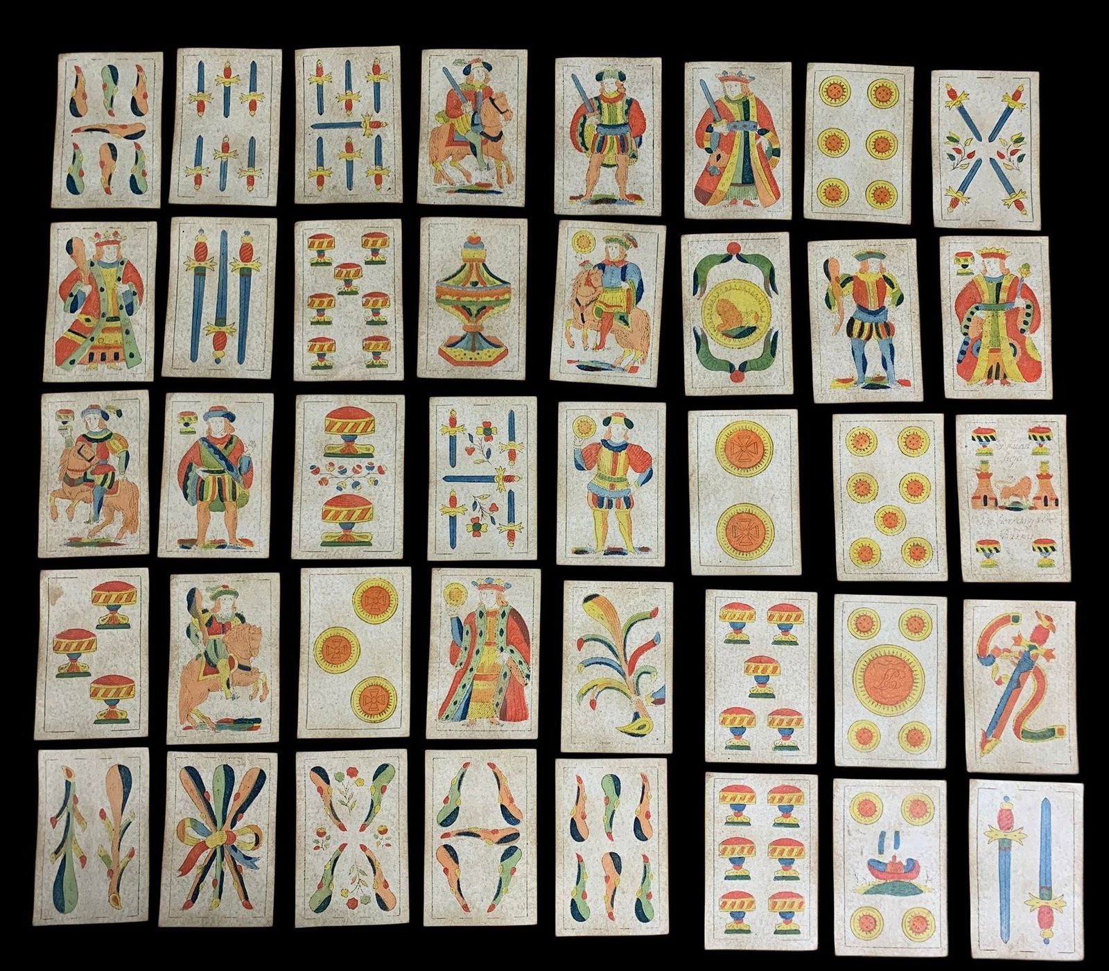 19th Century Playing Cards By Torras y Lleó, Barcelona, Spain (1 of 12)