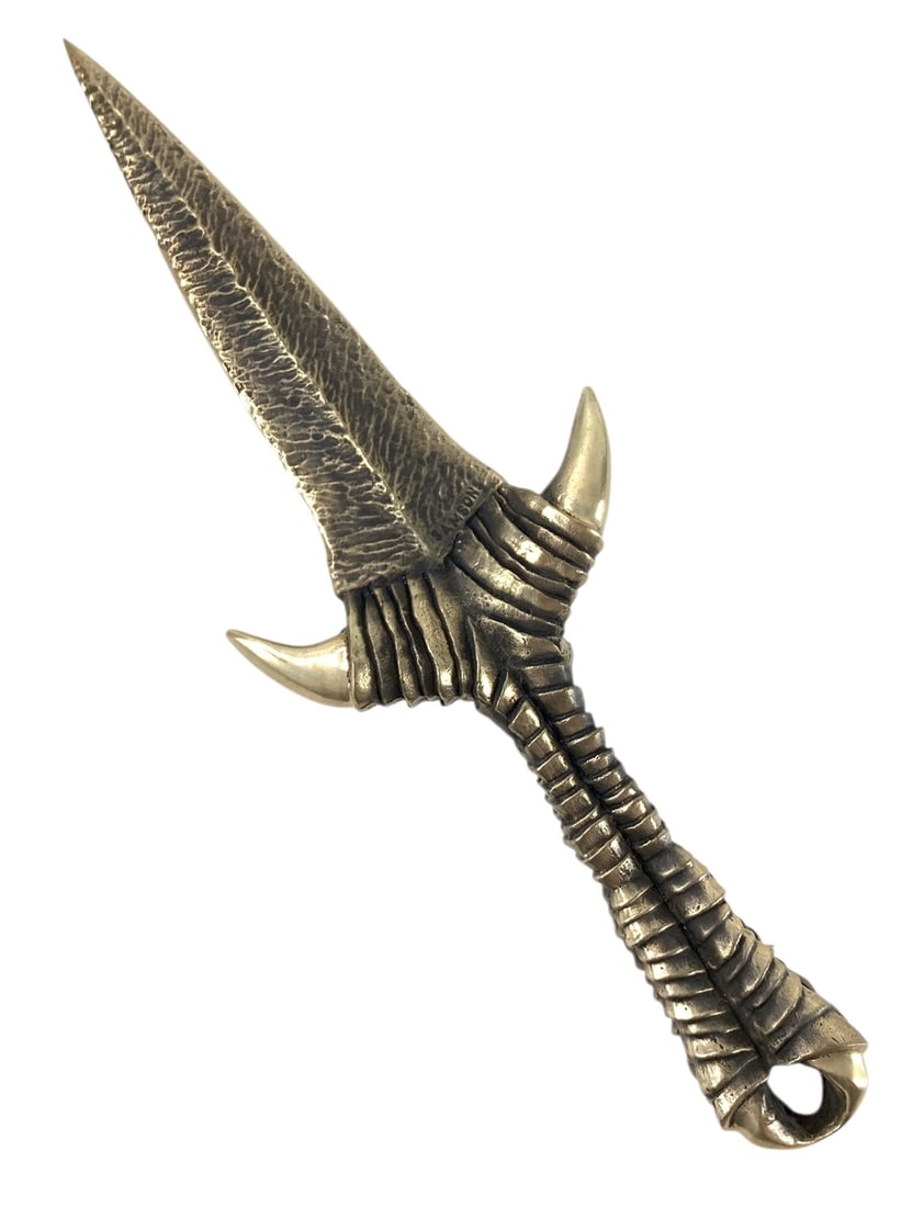 Cast Bronze Claw Dagger By Jody Samson (American, 1946-2008) - #JC-R (1 of 6)