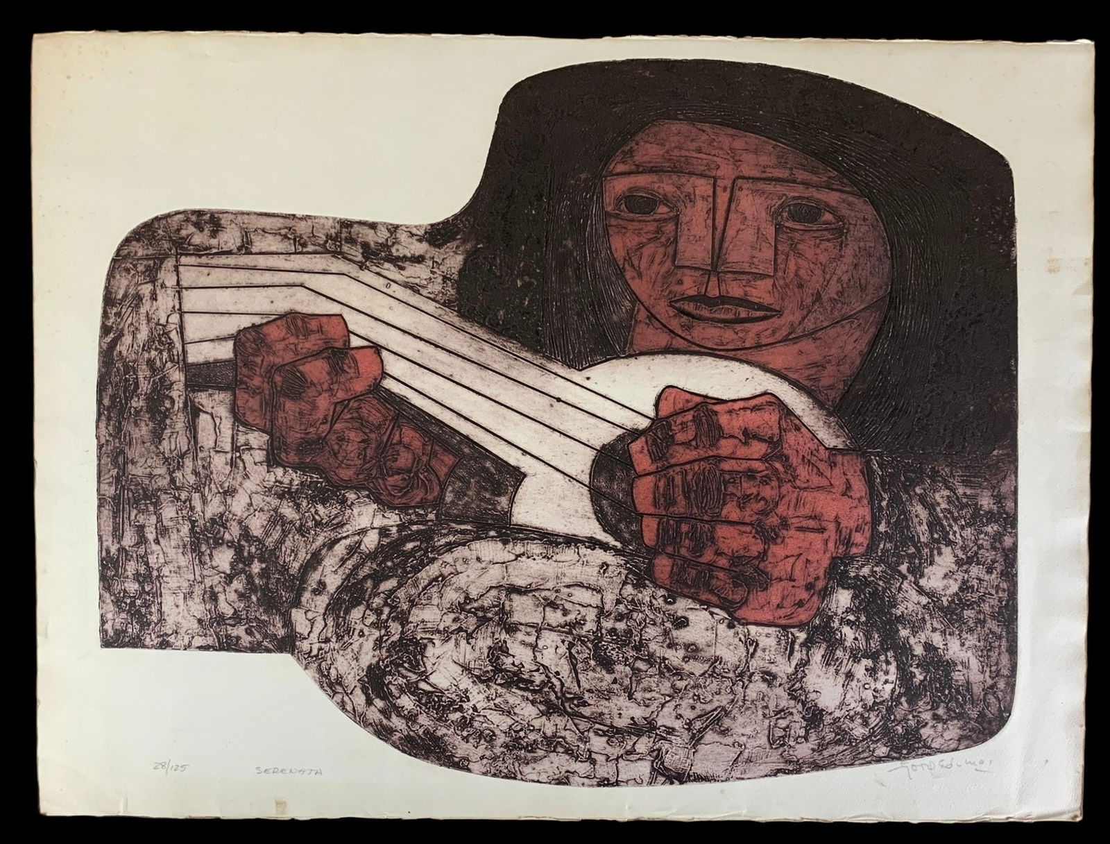 Jorge Dumas (Uruguay, 1928-1985) Signed Limited Edition Lithograph - #S11-4L (1 of 8)