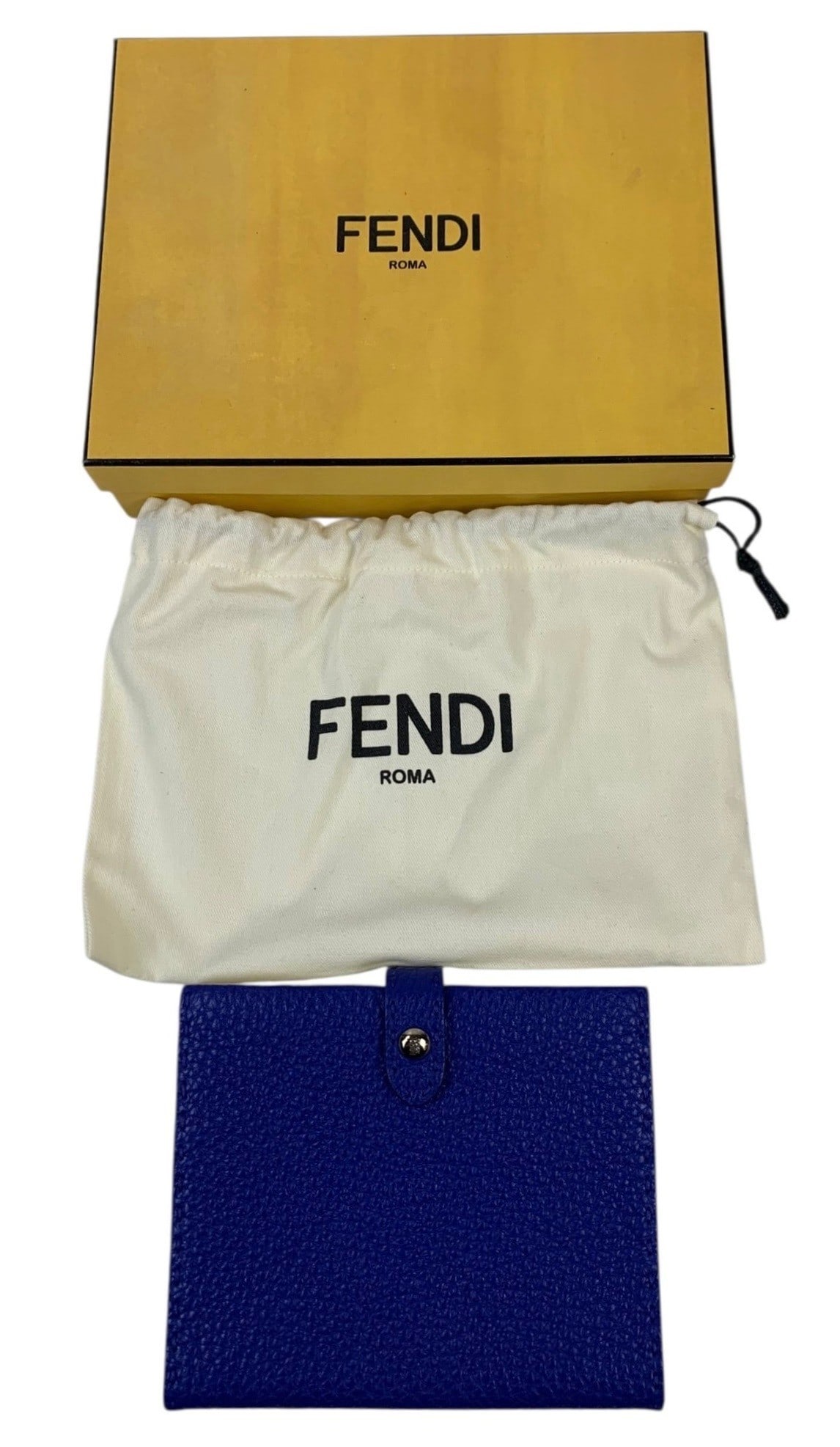 Fendi Selleria Leather Calendar Planner (Made In Italy) - #S8-4 (1 of 11)