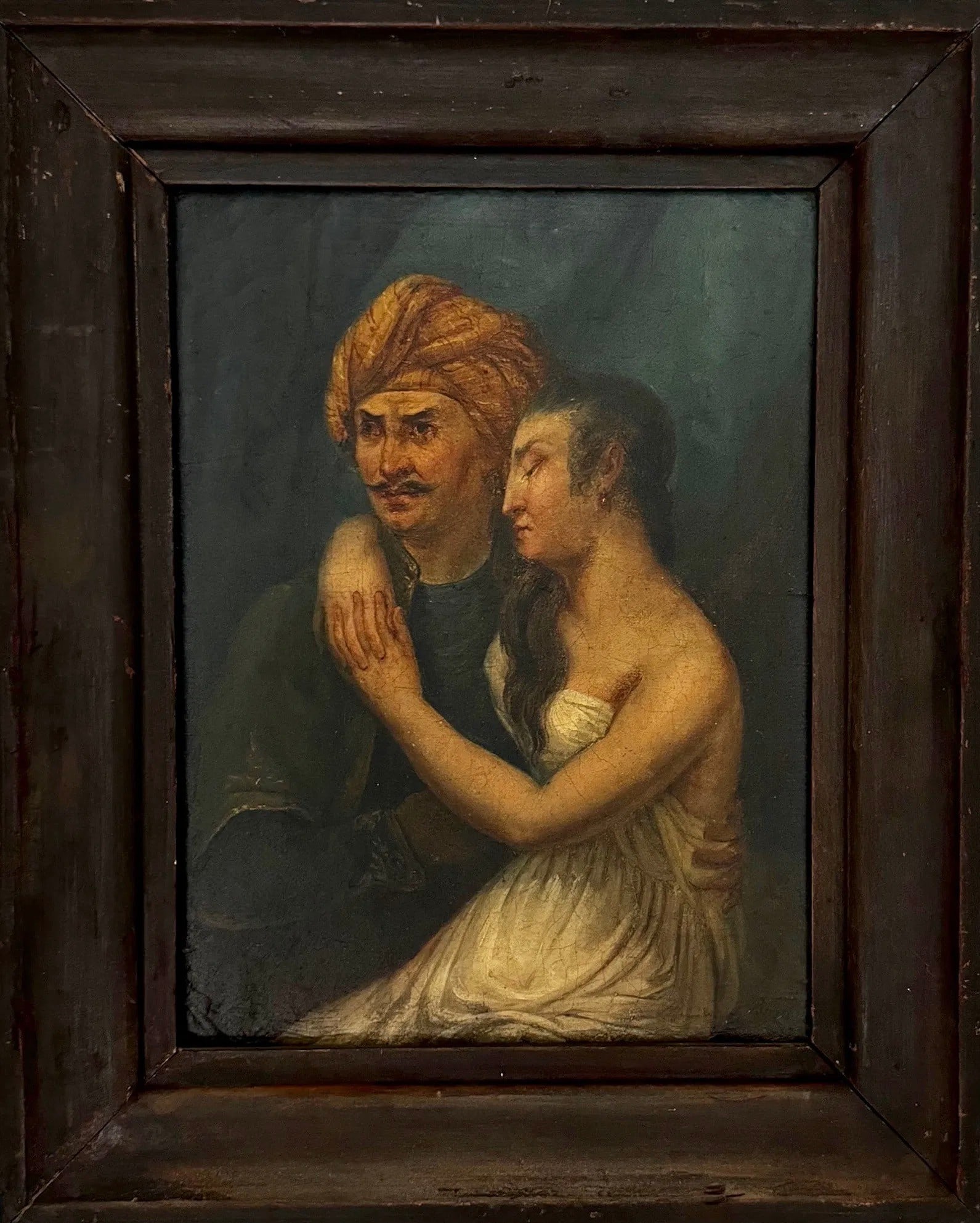 Carl Oscar Borg (Sweden/America, 1879-1947) Orientalist Oil On Canvas Painting - #S7-5 (1 of 5)