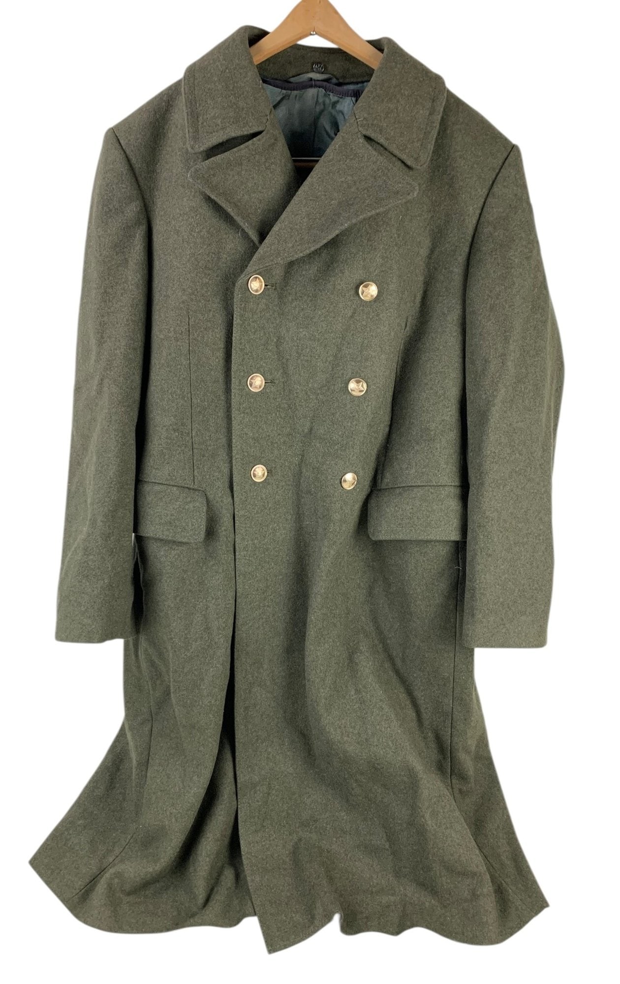 USSR Soviet Russian Military Uniform Wool Overcoat - #S5-5 (1 of 9)