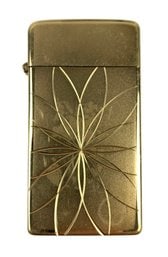 Vintage 1960's Scripto Butane USA 22K Plated Lighter - #FS-5 (1 of 10)
