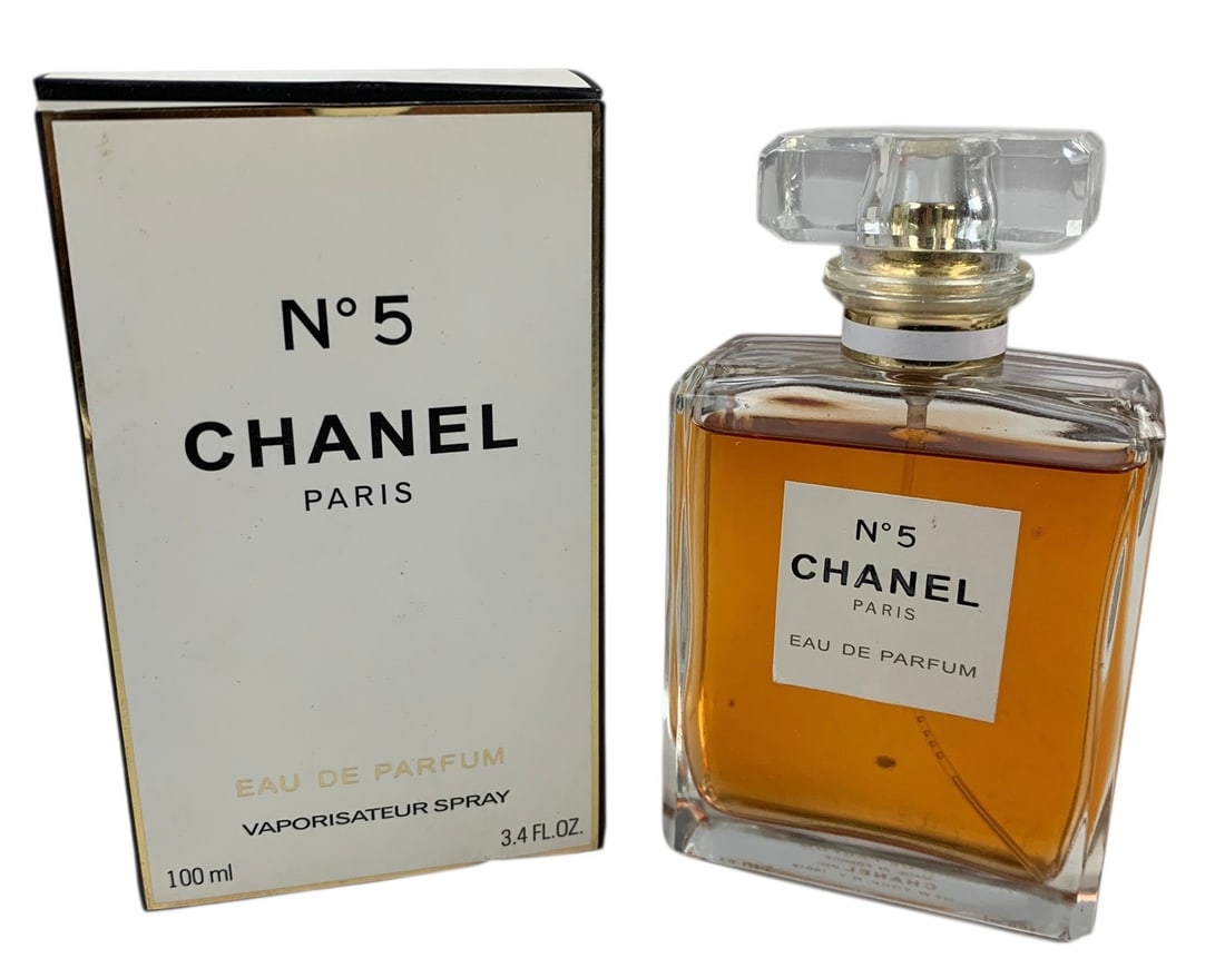 Chanel No. 5 Eau De Parfum 3.4 FL OZ With Original Box - #S19-3 (1 of 12)
