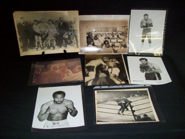 Photo: Various boxing photos. Ranging in size from 10 inches to 14 inches