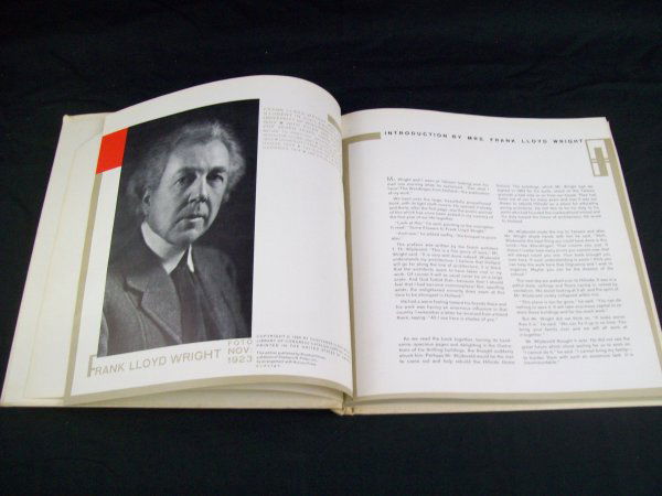 book: Frank Lloyd Wright book. 13 inches x 12 inches