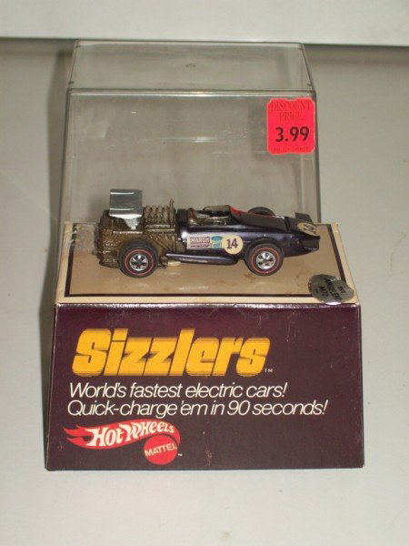 HOT WHEELS SLOT CAR: HOT WHEELS BY MATTEL 1960 SLOT CAR