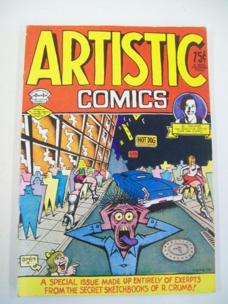 ARTISTIC COMICS UNDERGROUND COMIC BOOK: ARTISTIC COMICS MARCH 1973, ROBERT CRUMB COVER. UNDERGROUND COMIC BOOK. CALL 845-457-7550 OR EMAIL STERLINGAUCTION@AOL.COM FOR FULL CONDITION REPORT, SHIPPING/PACKING QUOTES PRIOR TO BIDDING. IF YOU B