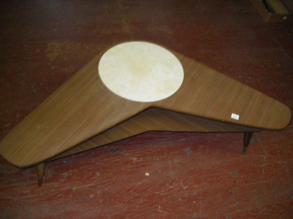 COFFEE TABLE: CONTEMPORARY BOMARANG SHAPED COFFEE TABLE. 54 INCHES X 20 INCHES X 16 INCHES. CALL 845-457-7550 OR EMAIL STERLINGAUCTION@AOL.COM FOR FULL CONDITION REPORT, SHIPPING/PACKING QUOTES PRIOR TO BIDDING. IF