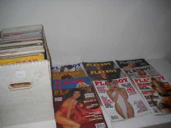 PLAYBOY MAGAZINES: COLLECTION OF PLAYBOY MAGAZINES. YEARS INCLUDE 1970'S; 2000-04. DOUBLES; TEARS; STAINS. ALL SALES ARE FINAL, ITEMS ARE SOLD "AS IS". FOR COMPLETE CONDITION REPORT CONTACT AUCTION HOUSE BY EMAIL PRIOR 