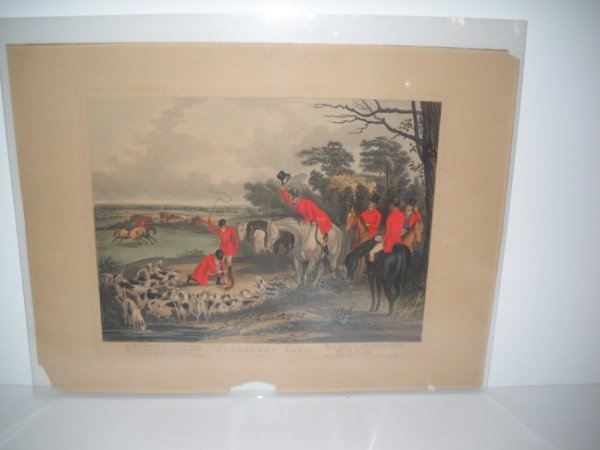 ENGRAVING: BACHELOR'S HALL PLATE 5 ENGRAVING. FOXING; TEARS; RIPPED. 16 1/2 INCHES X 20 1/2 INCHES. All property is sold "AS IS", "WHERE IS", and ALL SALES ARE FINAL. There are NO REFUNDS, NO EXCHANGES. ALL ARTW