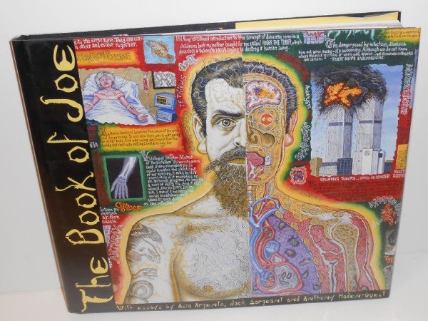 BOOK: THE BOOK OF JOE THE ART OF JOE COLEMAN BOOK, SIGNED. 10 INCHES X 12 1/2 INCHES.