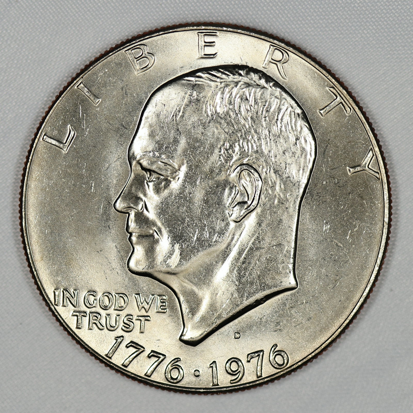 1976 D GEM+ Eisenhower Dollar IKE Type 1 (1 of 2)
