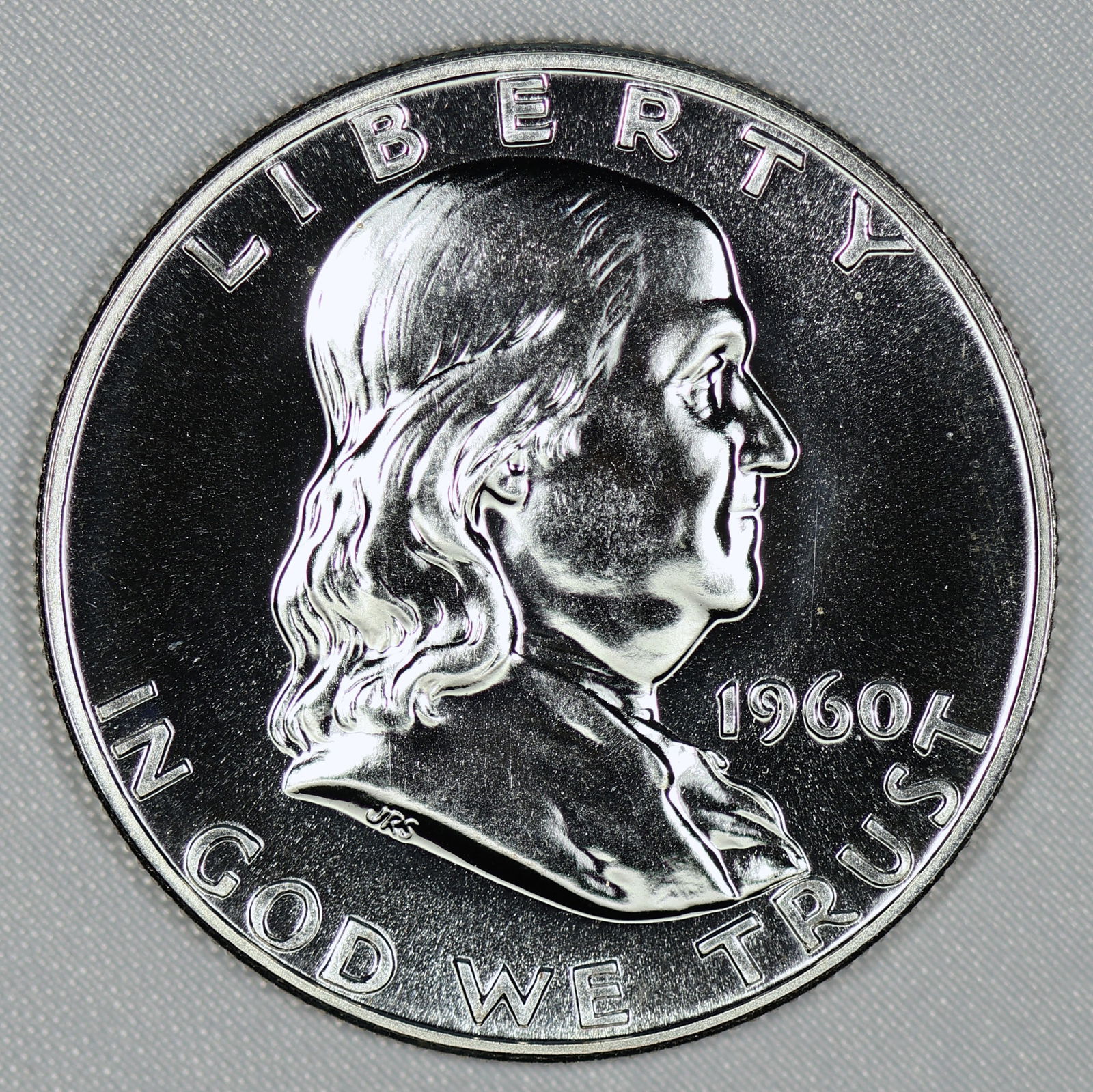 1960 GEM+ Franklin Silver Half Dollar Proof (1 of 2)