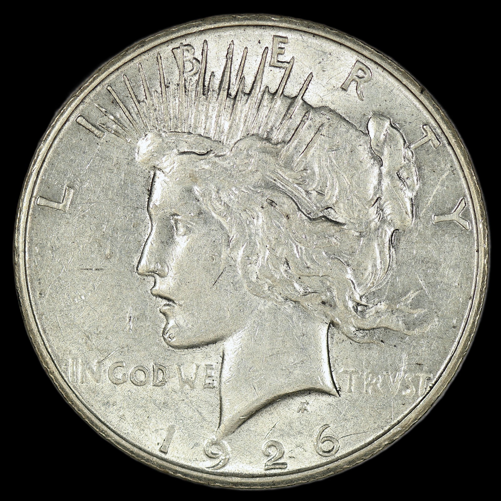1926 S Peace Silver Dollar AU/BU BETTER DATE (1 of 2)