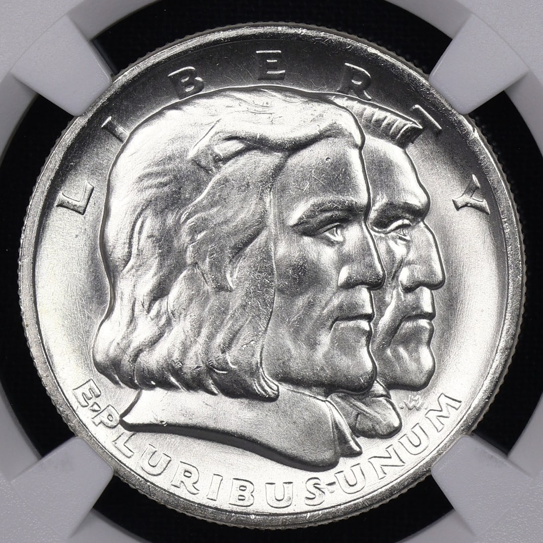 1936 Long Island Silver Commem Half 50c NGC MS-64 (1 of 4)